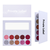 10 Colors White Eyeshadow Palette