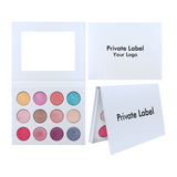 12 High Quality White Shimmer Eyeshadow Palette