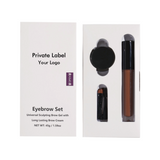 Eyebrow Cream Set & Eyebrow Tape Brush