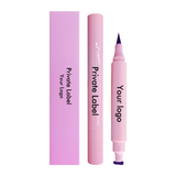 4 Kinds 2 in 1 Pink Tube Eyeliner Seal & Pen