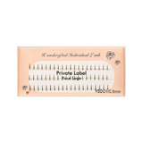 Single Cluster Three Row Natural Simulation Single False Eyelashes