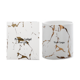 4 colors Marble gold ceramic scented candle