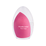 7 Colors Diamond Makeup Blender Sponge (with round clear plastic box)