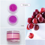 6 colors Lip Care Double Jelly Lip scrub & Lip Mask (large granule)