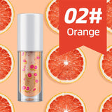 8 colors fruit lip oil