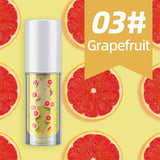 8 colors fruit lip oil