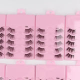 5 pairs of thick, curly and soft false eyelashes