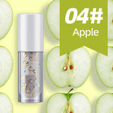 8 colors fruit lip oil