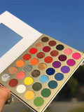 35 Colors White Printing eyeshadow pallete - MSmakeupoem.com