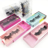 Pulling Rectangular Window Eyelash Box