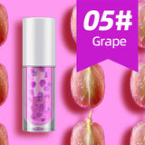 8 colors fruit lip oil