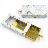 Rectangular pull-out eyelashes box