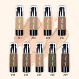 9 Colors Black Round Tube Foundation