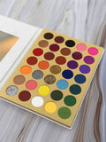 35 Colors White Printing eyeshadow pallete - MSmakeupoem.com