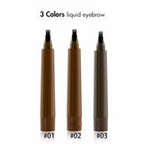 3 Colors Liquid Eyebrow Pencil - MSmakeupoem.com