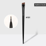 Blade eyeliner brush or eyebrow brush