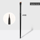 Blade eyeliner brush or eyebrow brush