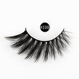 1 pair of 3D imitation mink false eyelashes laser box