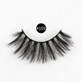 1 pair of 3D imitation mink false eyelashes laser box