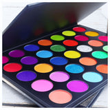 35 Colors Flowing Gold Night Luminous Eyeshadow Palette - MSmakeupoem.com