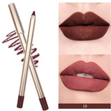 15 colors gold tube lip liner