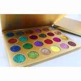 24 Colors Golden Glitter Eyeshadow Palette