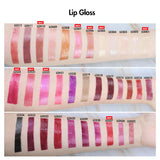 34 Colors Pink Square Cover Big Brush Lip Gloss #1-30