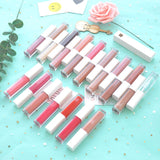 52 colors white square tube moisturizing lip gloss（#1-#26）