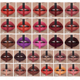 27 Colors Black Lid Square Tube Liquid Lipsticks - MSmakeupoem.com