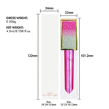 34 colors glitter gradient square tube lip gloss（#23-#34）