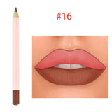 18 color lip liner