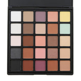 25 Colors Black Eyeshadow Palette - MSmakeupoem.com