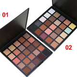 25 Colors Black Eyeshadow Palette - MSmakeupoem.com