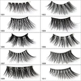 5 pairs of thick, curly and soft false eyelashes