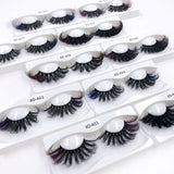 8D Eye End Colorful Fried Hair Thick Exaggerated False Eyelashes
