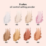 8 Colors Oil Control Setting Powder Loose Powder