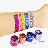 27 colors Chameleon Glitter eyeshadow gel