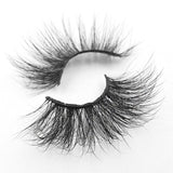 25mm 5D Cross Thick Mink Hair False Eyelashes #01-#33