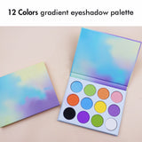 12 Colors Best Selling Custom Own Brand Eye Shadow Nude / Matte Eyeshadow Palette - MSmakeupoem.com