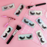 1 pair of 3D imitation mink false eyelashes laser box