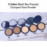 5 Colors Pressed Compact Face Powder Matte&Private Label Makeup Powder