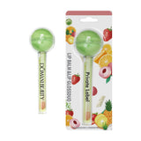 Fruit flavor lollipop 2 in 1 magic color changing lip oil & lip balm