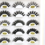 3D Messy High Imitation Mink Hair False Eyelashes