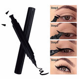 4 Kinds 2 in 1 Black Tube Eyeliner Seal & Pen