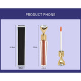 10 Colors Diamond Gold Lid Lip Gloss / Beauty Lipgloss Wholesale - MSmakeupoem.com