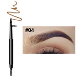 6 colors black 3D eyebrow pencil