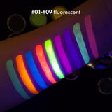 21 Colors Fluorescent Water-based Eyeshadow Powder - MSmakeupoem.com