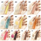 10 Colors Clear Lip Oil Customized Logo - MSmakeupoem.com