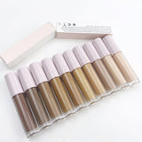 10 Colors Pink lid Liquid Concealers - MSmakeupoem.com