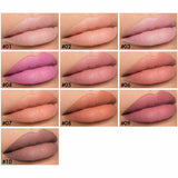 10 Colors Pink Lid Matte Liquid Lipstick - MSmakeupoem.com